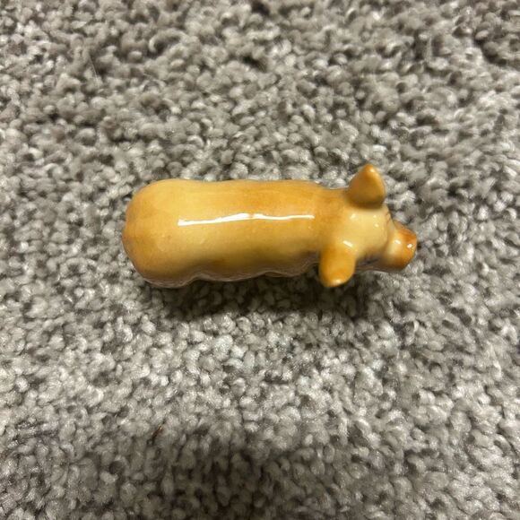 Vintage Miniature Bone China Collectible Pig - Picture 7 of 9
